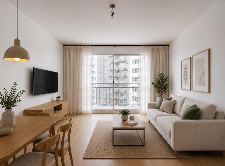 Departamento · 64m² · 3 Ambientes · 1 Cochera