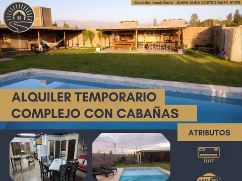 Quinta en Alquiler Temporal en Medano de Oro, Rawson
