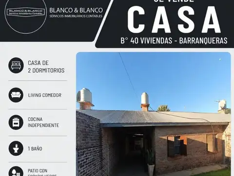 Casa en Venta en Barranqueras, San Fernando