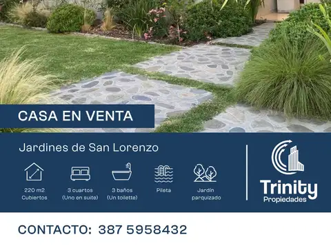 Casa en Venta en Jardines De San Lorenzo, Countries y Barrios Cerrados en San Lorenzo