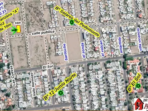Terreno en Venta en El Challao, Las Heras