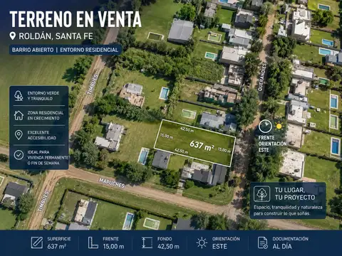 Terreno en Venta en Roldan, San Lorenzo