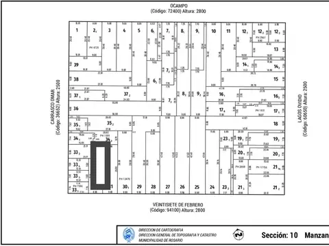 Terreno en Venta en Parque, Rosario