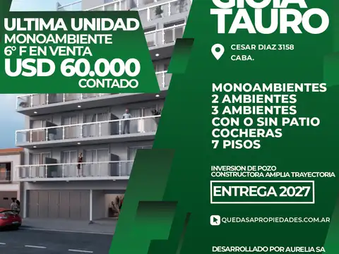 Departamento en Venta en Villa del Parque, CABA