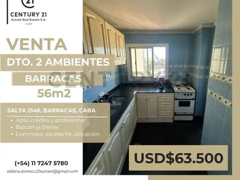 Departamento en Venta en Barracas, Capital Federal