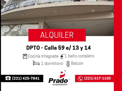 Departamento en Alquiler en La Plata, Partido de La Plata