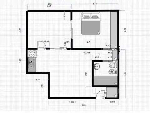 Departamento en Venta en Boedo, CABA