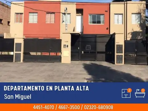 Departamento en Alquiler en San Miguel, Partido de San Miguel
