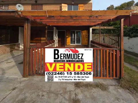 Casa en Venta en Mar del Tuyu, Partido de La Costa