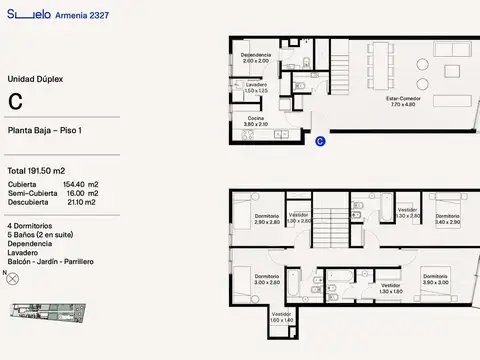 Departamento en Venta en Palermo Soho, Palermo