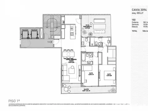 Departamento en Venta en Palermo Chico, Palermo