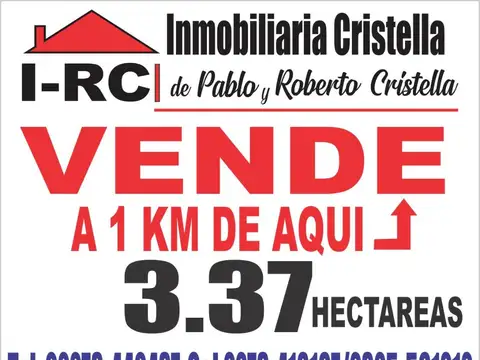 Campo en Venta en Carmen de Areco, Partido de Carmen de Areco