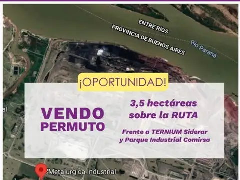 Campo en Venta en San Nicolas de los Arroyos, Partido de San Nicolás