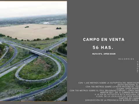 Campo en Venta en Open Door, Partido de Luján