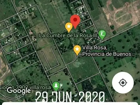Campo en Venta en La Cumbre De La Rosa, Villa Rosa