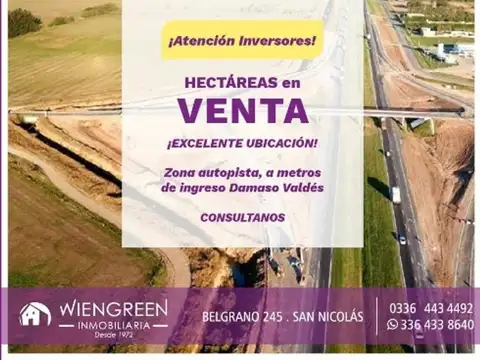 Campo en Venta en San Nicolas de los Arroyos, Partido de San Nicolás