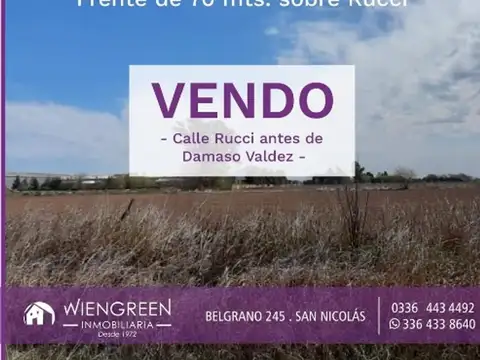 Campo en Venta en San Nicolas de los Arroyos, Partido de San Nicolás
