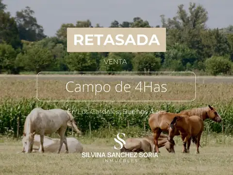 Campo en Venta en Los Cardales, Partido de Exaltación de la Cruz