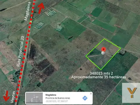 Campo en Venta en Vieytes, Partido de Magdalena