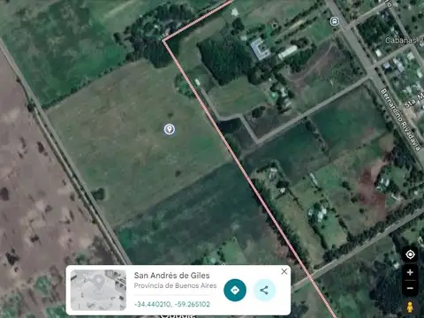 Campo en Venta en Villa Ruiz, Partido de San Andrés de Giles