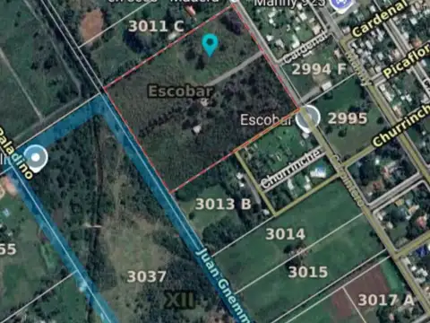Campo en Venta en Villa Vallier, Partido de Escobar