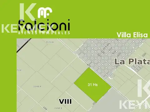 Campo en Venta en Arturo Segui, Partido de La Plata