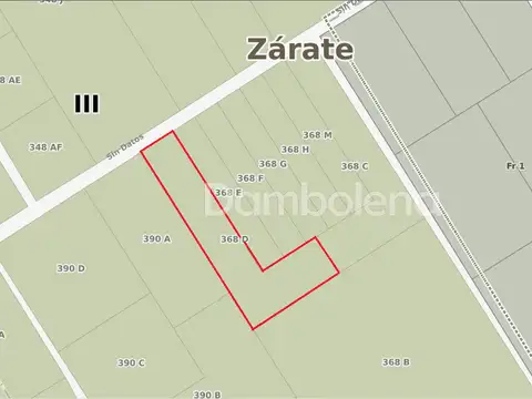 Campo en Venta en Centro  - Zarate, Zarate