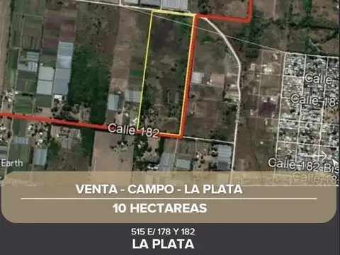 Campo en Venta en La Plata, Partido de La Plata