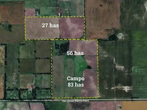 Campo en Venta en Roberto Payro, Partido de Magdalena