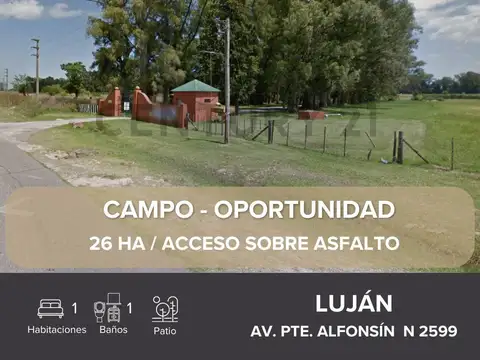 Campo en Venta en Lujan, Partido de Luján