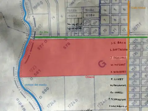 Campo en Venta en San Nicolas de los Arroyos, Partido de San Nicolás