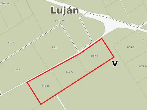 Campo en Venta en Cortines, Partido de Luján