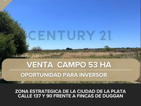 Campo en Venta en La Plata, Partido de La Plata