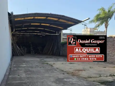 Galpón en Alquiler en Tapiales, Partido de La Matanza