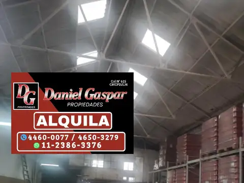 Galpón en Alquiler en Lomas del Millon, Lomas del Mirador