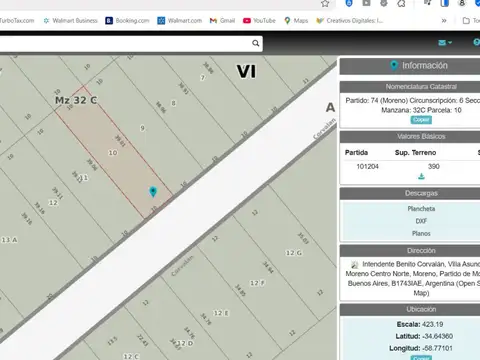 Terreno en Venta en Moreno, Partido de Moreno