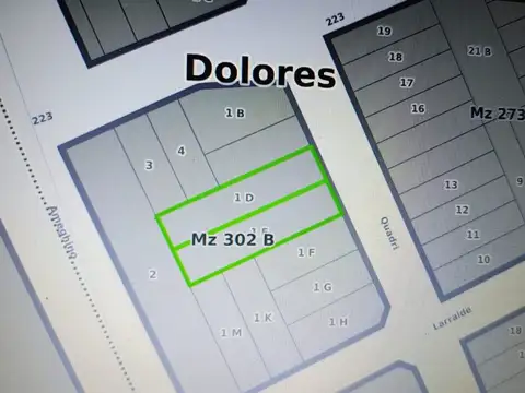 Terreno en Venta en Dolores, Partido de Dolores