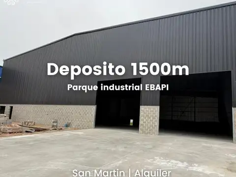Galpón en Alquiler en Jose Leon Suarez, Partido de General San Martín