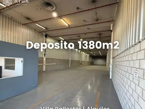 Galpón en Alquiler en Villa Ballester, Partido de General San Martín