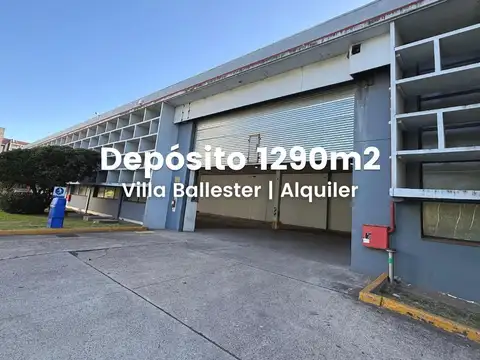 Galpón en Alquiler en Villa Ballester, Partido de General San Martín