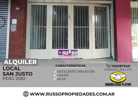Local en Alquiler en San Justo, Partido de La Matanza
