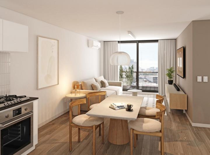 Departamento · 47m² · 2 Ambientes · 1 Cochera