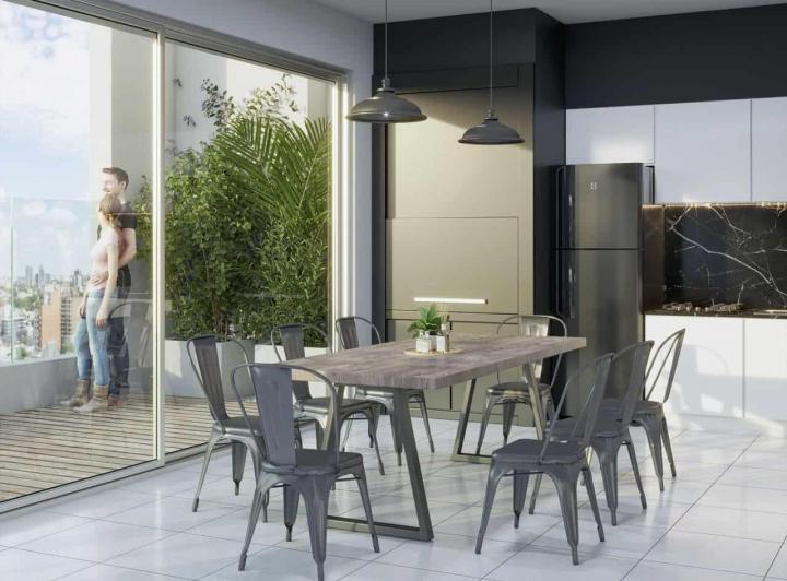 Departamento · 135m² · 7 Ambientes · 1 Cochera