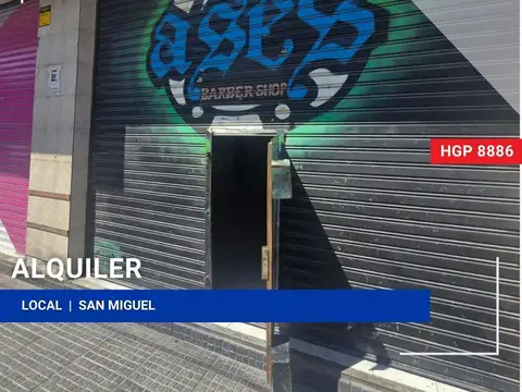 Local en Alquiler en San Miguel, Partido de San Miguel