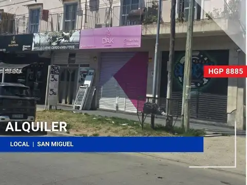Local en Alquiler en San Miguel, Partido de San Miguel