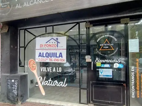 Local en Alquiler en San Fernando, Partido de San Fernando
