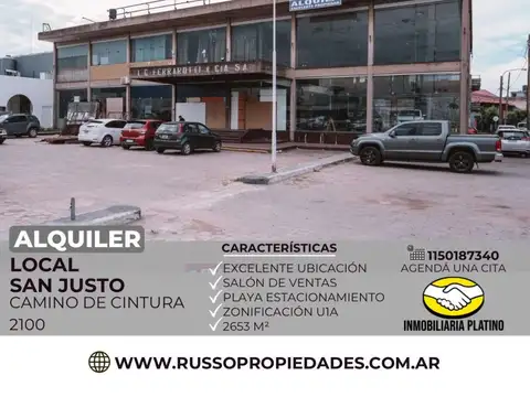 Local en Alquiler en San Justo, Partido de La Matanza