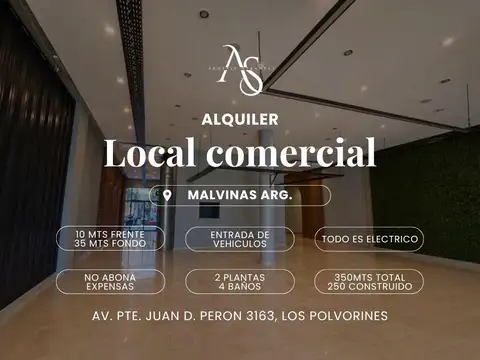 Local en Alquiler en Los Polvorines, Partido de Malvinas Argentinas