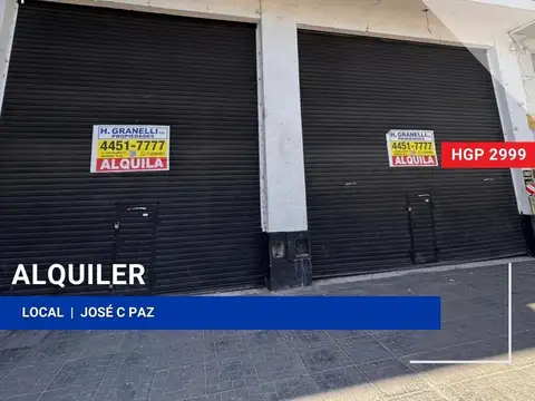 Local en Alquiler en Jose Clemente Paz, Partido de José C. Paz
