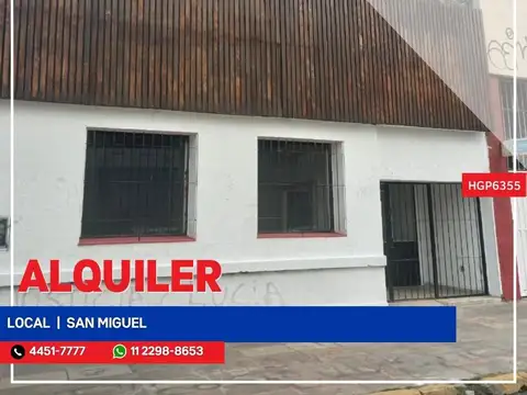 Local en Alquiler en San Miguel, Partido de San Miguel